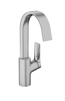 Смеситель Hansgrohe 75032000 для раковины, поворотный излив 210, хром