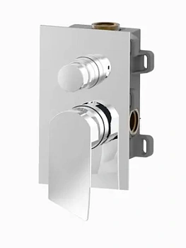 Смеситель GATTONI 8100/81CO для душа, встраиваемый, хром