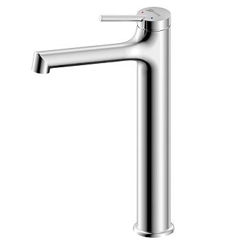 Смеситель для раковины Lemark LM3809C высокий, однозахватный, хром