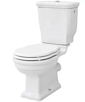 Унитаз-компакт ArtCeram 420х710х830 вертик. выпуск, белый/кнопка хром HEV008 01 00+HEC001 01 00+HEA010 71