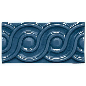 Adex Modernista ADMO4082 Relieve Clasico CC Azul Oscuro 7,5x15