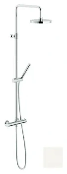 Душевая система NOBILI термостатическая, верхний и ручной душ, шланг, белый мат. LV00030/50WM