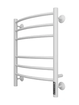 Полотенцесушитель TERMINUS П6 (ШВ:450х600) электро, Ral 9003 белый матовый, диммер встроен, правый