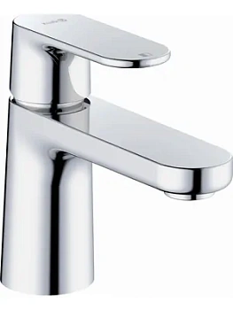 Смеситель KLUDI 75 мм,для умывальника,однозахватный,без д./кл.,фикс. излив,хром 242720575