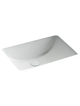 Раковина встраиваемая снизу Cmicanova CN15001 515х380х195 прямоугольная, c отв. слива, белая
