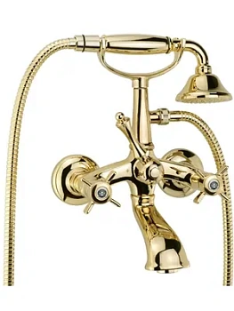 Смеситель для ванны/душа Migliore двухзахватный, золото 28506