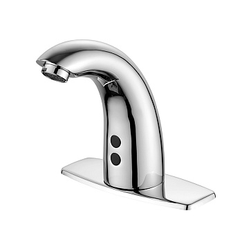 Смеситель Ledeme сенсорный, фиксированный излив, хром L1055-14