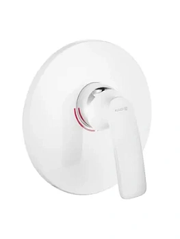 Смеситель KLUDI для душа однорычажный, белый/хром 526559175