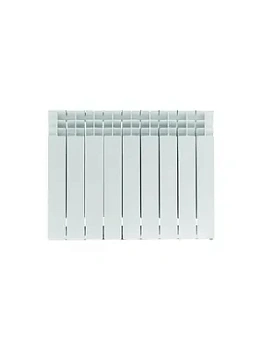 Радиатор STOUT 500 9 секций, биметаллический, боковое подключение, белый SRB-3310-050009