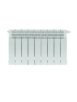 Радиатор STOUT Ventil 350 9 секций, биметалл, нижнее правое подключение,белый SRB-3320-035009