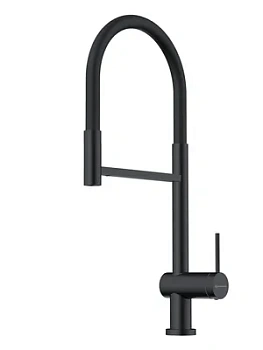 Смеситель для мойки Omoikiri -2 Plus-SB-GB-BL латунь/графит, черный гибкий шланг 4994401