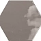 Geometry Hex Charcoal  15X17.3