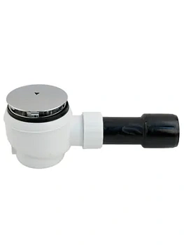 Выпуск-сифон душевой Migliore d=80 угловой, хром ML.RIC-10.126.CR