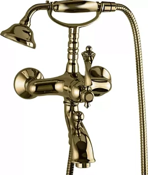 Смеситель CEZARES -VDM-02-M для ванны/душа, однорычажный, ручной душ, бронза