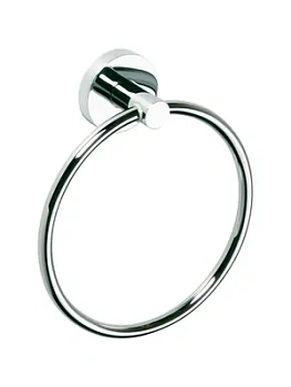 Полотенцедержатель-кольцо Bemeta 104204062 настенный, цвет: хром