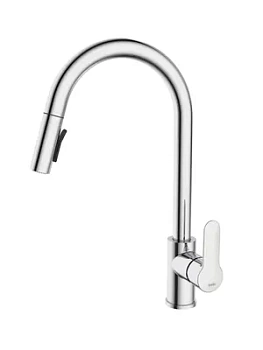 Смеситель IDDIS для кухни, однозахватный, вытяжной излив, цвет: хром CUBSBP0i05