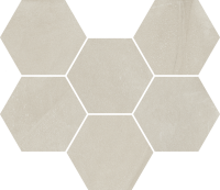 Continuum Pure Mosaico Hexagon Matt 29X25