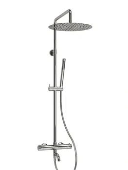 Душевая система WasserKRAFT A188.116.137.010.CH с термостатом для ванны/душа, хром