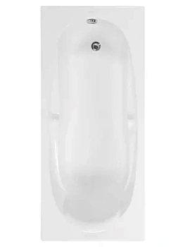 Ванна акриловая VAGNERPLAST 160 (1600х700х390) прямоугольная, белая VPBA167KLE2X-04