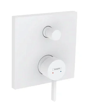 Смеситель Hansgrohe 76415700 для ванны, скрытый монтаж, матовый белый