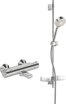 ORAS 7414U Смеситель для ванны/душа, термостат, с душевым комплектом Oras Apollo 544