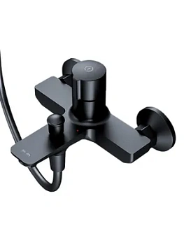 Смеситель AM.PM TouchReel для ванны/душа нажимной, черный F85A10522