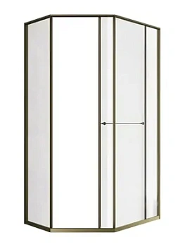 Душевой уголок правый Радомир (1200х900х2200)стекло 8мм прозр/бронза 1-10-4-2-0-354
