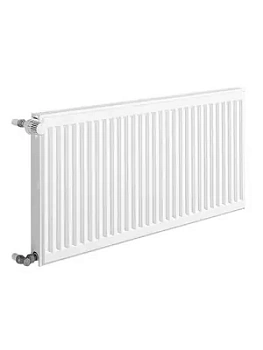 Радиатор стальной KERMI Тип 12 ВШГ:400х400х64 боковое/диагонал. подключение 1/2", 473 Вт FKO120404