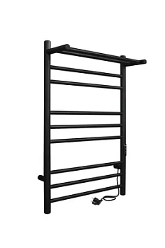 Полотенцесушитель Indigo с/п 800х400 таймер, скрытый монтаж, унив.подключ., черный муар LСLTE80-40PBRRt