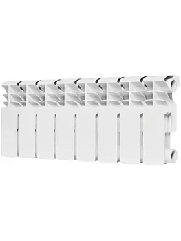 Радиатор биметаллический ROMMER 200 8 секций, RBM-3210-020008