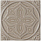 Adex Studio ADST4094 Relieve Mandala Planet Silver Sands 14,8x14,8