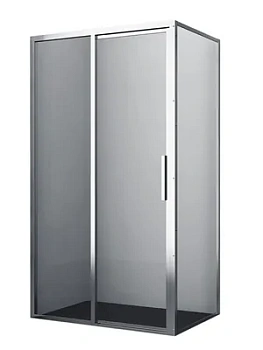 Душевой уголок WasserKRAFT 1200x900x2000 стекло прозрачное/профиль серебристый 32S07L