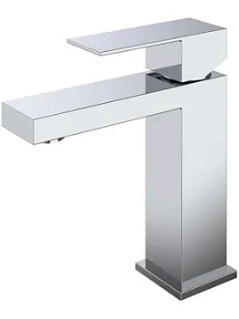 Смеситель для раковины CEZARES -LS-01-W0 однозахватный, без донного клапана, цвет: хром