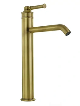 Смеситель для раковины Migliore высокий, однорычажный, с д/к, цвет: бронза 31420