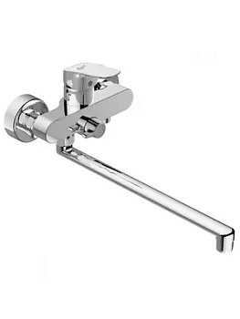 Смеситель для ванны/душа Ideal Standard однозахватный, настенный, хром B1741AA