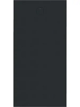 Душевой поддон STAROhome (2000х1000х30) литьевой мрамор, черный мат. 94482601