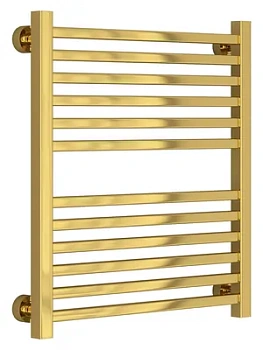 СУНЕРЖА Полотенцесушитель 600х500, универ. подкл, золото, 03-0450-6050