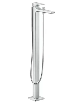 Смеситель Hansgrohe 32532000 напольный для ванны с ручным душем, наружн. часть,хром