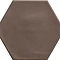 Geometry Hex Brown 15X17.3