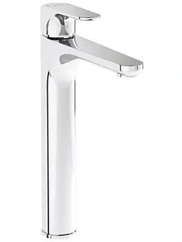 Смеситель для раковины Vitra Round A42707EXP однозахватный, высокий излив, хром