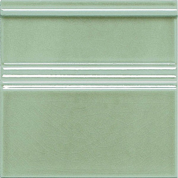 Adex Modernista ADMO5204 Rodapie Clasico C/C Verde Claro 15x15