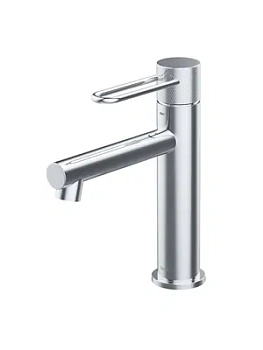 Смеситель для умывальника IDDIS однозахватный, низкий излив, цвет: хром глянцевый DUNSB00i01