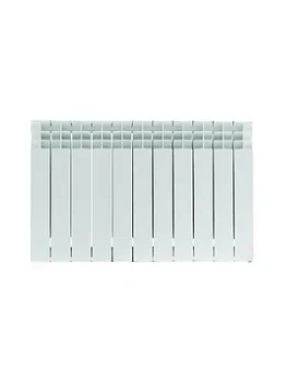 Радиатор STOUT 500 11 секций, биметаллический, боковое подключение, белый SRB-3310-050011