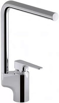 Смеситель Jacob Delafon + для кухни, однозахватный, высокий излив 328 мм E72358-CP