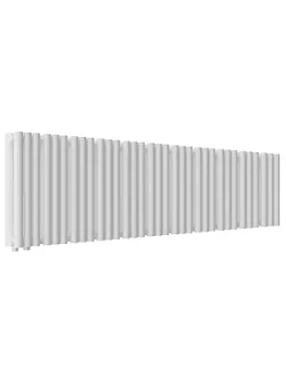 Радиатор стальной Empatiko V LR2 двухтруб 1312х236х122 33 сек НЗ.подкл, 1881Вт, Mild White