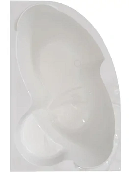 Ванна акриловая Радомир ИРМА (1490х960) левая, белая, с каркасом 2-01-0-1-1-216