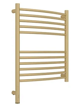 СУНЕРЖА выгнутая Полотенцесушитель 600х500 шампань матовая МЭМ левый 022-6002-6050