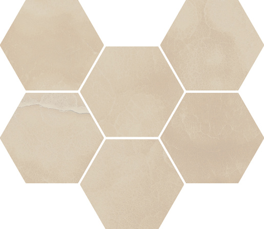 Charme Evo Onyx Mosaico Hexagon Satt 25X29