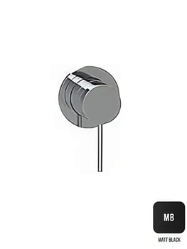 Смеситель для душа Almar монокомандный, цвет черный матовый E180140.MB