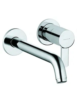 Смеситель KLUDI для умывальника, встраиваемый, внешняя монтажная часть, 230мм (хром) 382450575